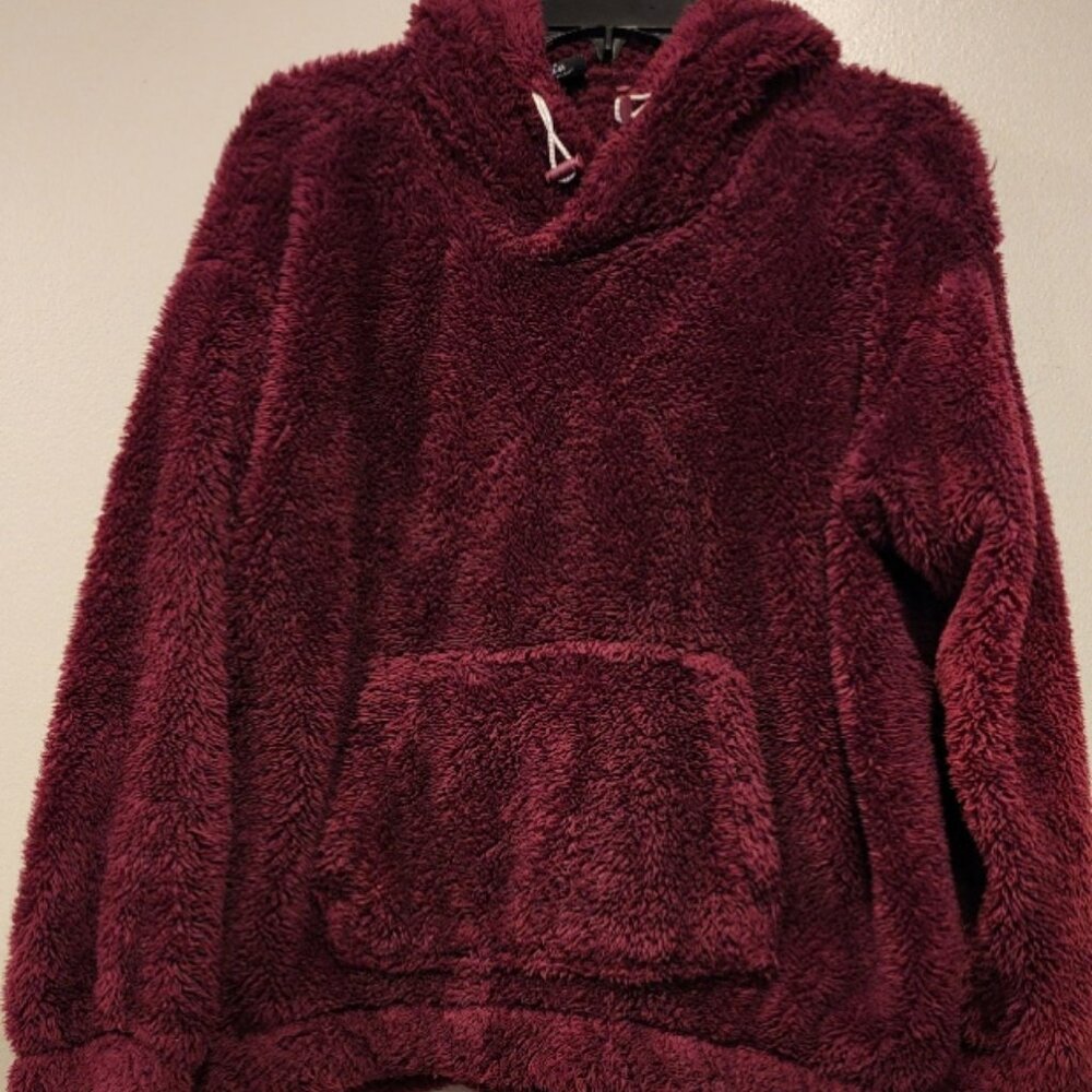 Athletic Works Purple Plush Hoodie Size XSmall 4-6
